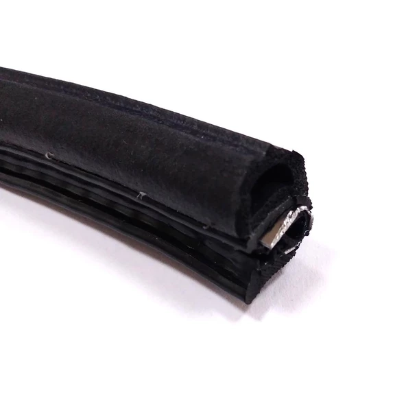 Contacall Otomobil Fitili Orta Direk Geçme Araç Fitili Çelik Telli Siyah 2 Metre - 9