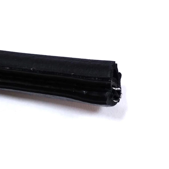 Contacall Otomobil Fitili Orta Direk Geçme Araç Fitili Çelik Telli Siyah 2 Metre - 10