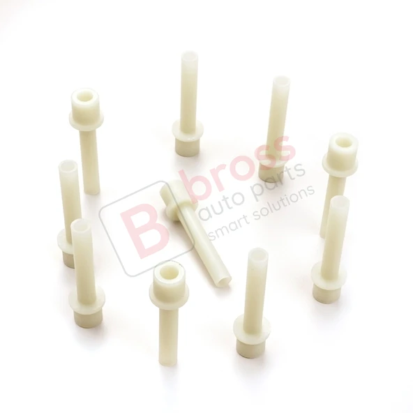 10 Adet Cam Kriko İndirme Kaldırma Mekanizma Kablo Ucu Halat Dübeli Tip BCP045 - Resim 3