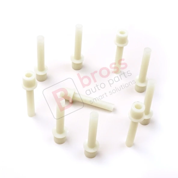 10 Adet Cam Kriko İndirme Kaldırma Mekanizma Kablo Ucu Halat Dübeli Tip BCP045 - Resim 4