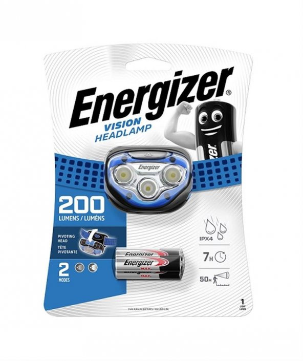 Energizer Vision Headlamp 200 Lumen Kafa Feneri