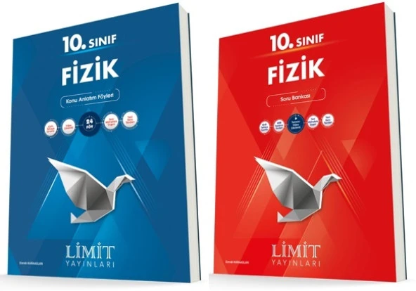 Limit 10. Sınıf Fizik Konu Föyleri + Soru Seti 2 Kitap 2023