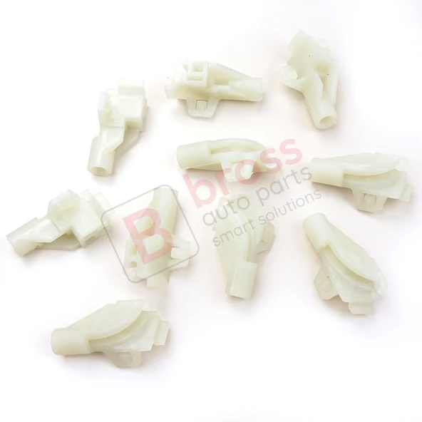 10 Adet Cam Kriko İndirme Kaldırma Mekanizma Kablo Ucu Halat Dübeli Tip BCP037 - Resim 2