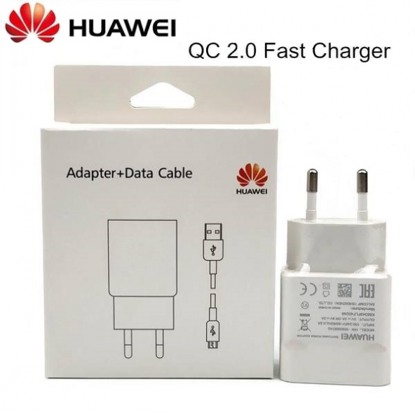 Orjinal Huawei G8 5V 2A 18W Hızlı Şarj Cihazı ve Micro USB Data Kablosu