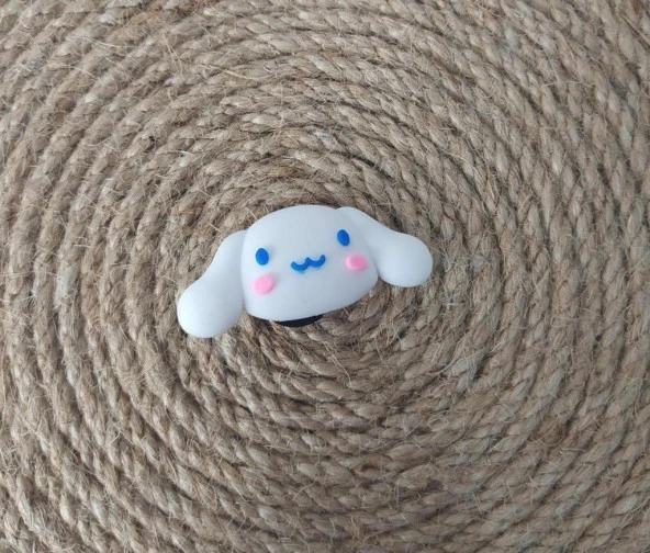 Terlik Süsü Silikon Terlik Sandalet Tokası Sanrio Cartoon Kuromi Aksesuar