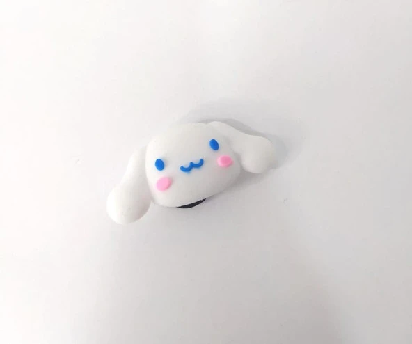 Terlik Süsü Silikon Terlik Sandalet Tokası Sanrio Cartoon Kuromi Aksesuar - 2