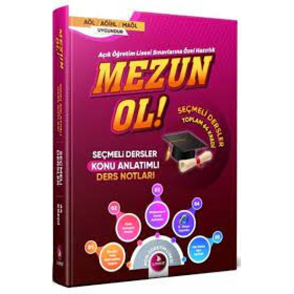 Mezun OL Seçmeli Dersler Konu Anlatımlı Ders Notları - Açık Öğretim Lisesi Sınavlarına Özel Hazırlık  -