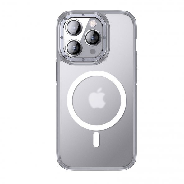 Vendas iPhone 14 Pro Max Uyumlu Vevo Serisi Magsafe Şarj Özellikli Mat Görünümlü Wlons Kapak