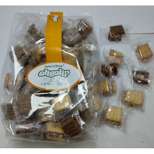 BİSKÜVİLİ KARIŞIK AROMALI LOKUM (500 gr) - 2