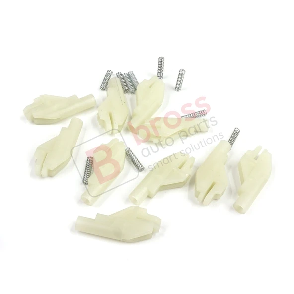 10 Adet Cam Kriko İndirme Kaldırma Mekanizma Kablo Ucu Halat Dübeli Tip BCP048 - Resim 2