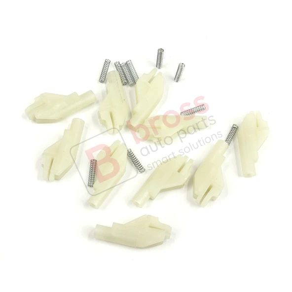 10 Adet Cam Kriko İndirme Kaldırma Mekanizma Kablo Ucu Halat Dübeli Tip BCP048 ürün görseli 1