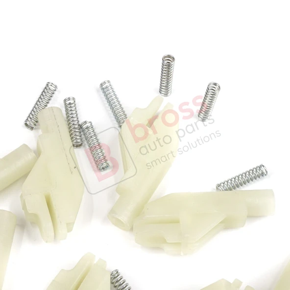 10 Adet Cam Kriko İndirme Kaldırma Mekanizma Kablo Ucu Halat Dübeli Tip BCP048 - Resim 4