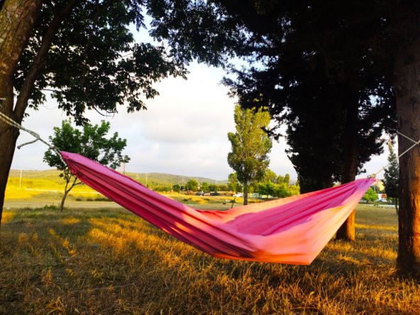 RELAX İPEK HAMAK- Kamp Hamak Renkli