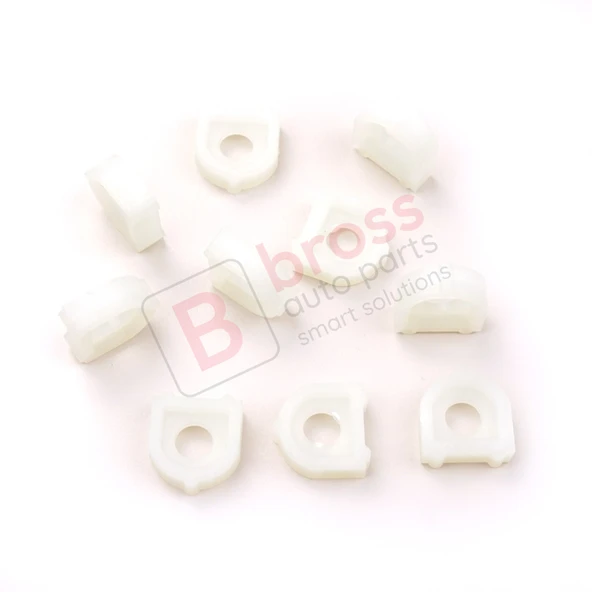 10 Adet Cam Kriko İndirme Kaldırma Mekanizma Kablo Ucu Halat Dübeli Tip BCP001 ürün görseli 1