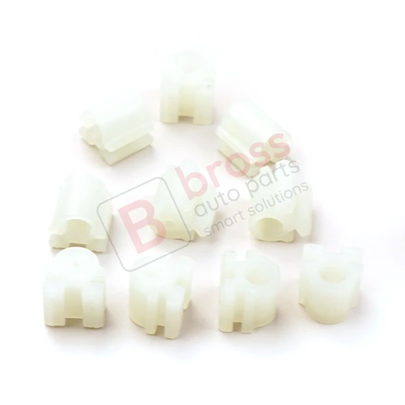 10 Adet Cam Kriko İndirme Kaldırma Mekanizma Kablo Ucu Halat Dübeli Tip BCP004 - Resim 3