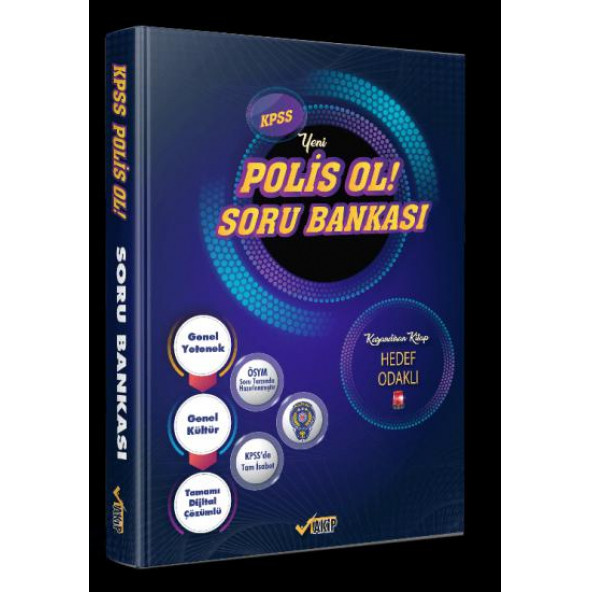 KPSS POLİS OL - Soru Bankası-Hedef OdaklıÇalışma Kitabı-2023 KPSS Özel Hazırlık