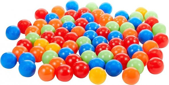 Oyun Havuzu Topları 6 Cm 100 Adet Otun Topu Çocuk Havuz Topu  Çocuk Oyon Topları - 5