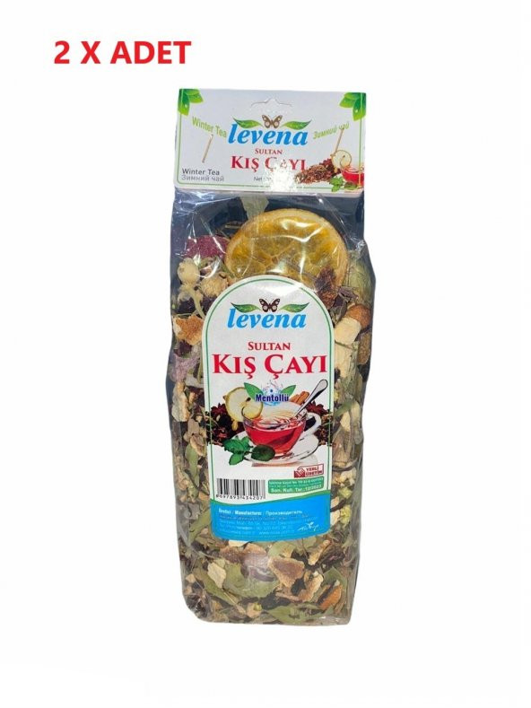Levena Atom Mentollü Kış Çayı 200 Gr-2 Adet