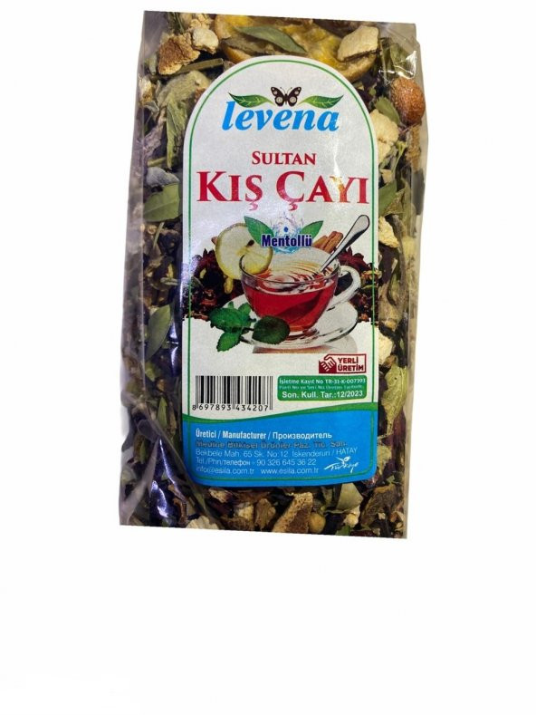 Levena Atom Mentollü Kış Çayı 200 Gr-2 Adet - 4