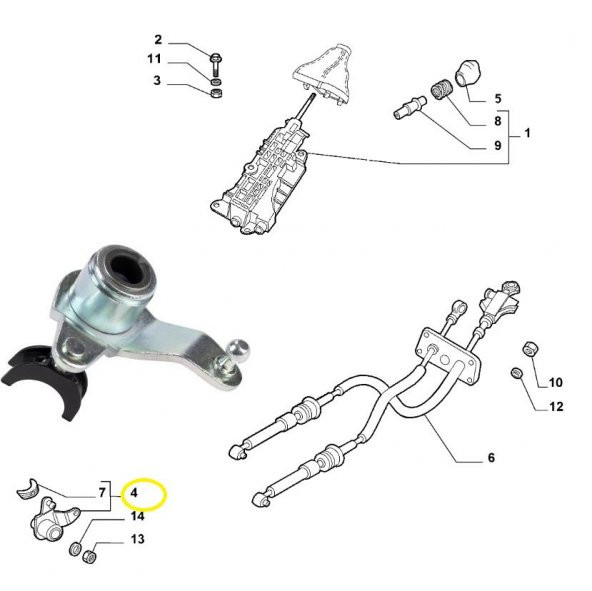 VİTES KONTROL BAĞLANTI AYAĞI BOXER-JUMPER-DUCATO 06=>2438.31 - 2