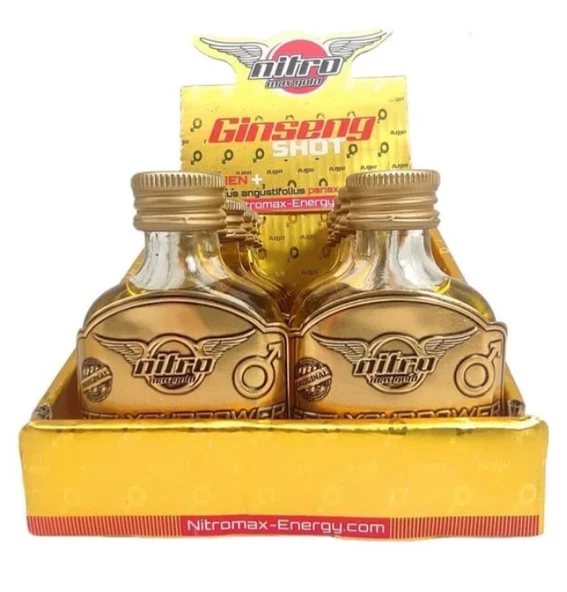 Nitromax Ginseng  Cam Shot 20 ml 2 Adet