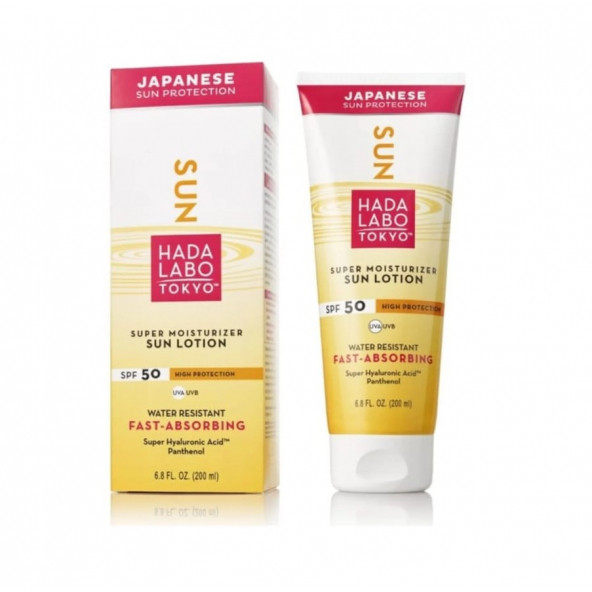 Hada Labo Tokyo Sun Güneş Losyonu 50SPF 200 ML