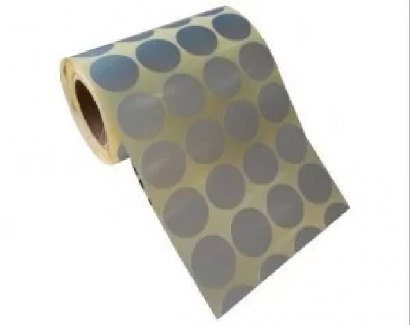 SILVER YUVARLAK ETİKETİ 25MM 2000´Lİ