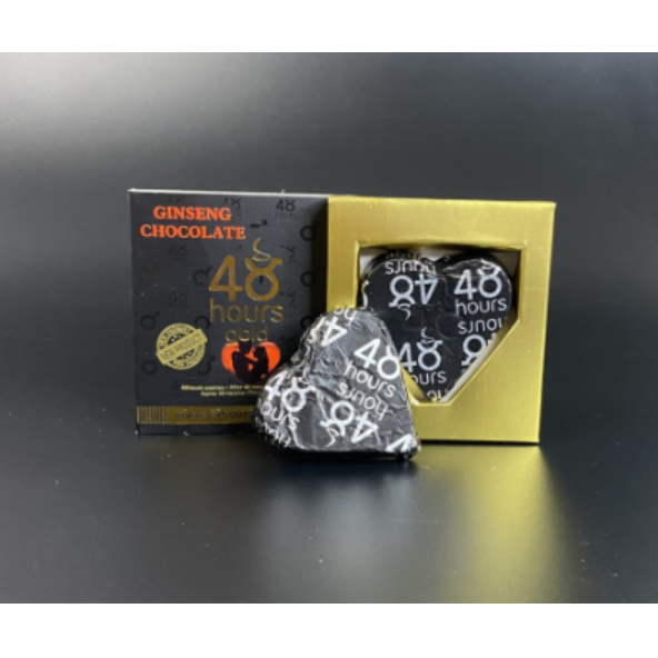 48 Hours Gold Ginseng Çikolata 12'li - Resim 3