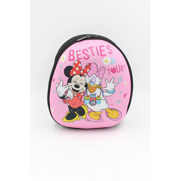 Hanselis Çocuk Sırt Çantası Minnie Mouse, Daisy Duck Çocuk Çantası 2-5 Yaş