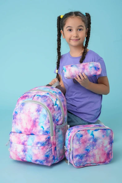 Cambridge Polo Club 3'lü Okul Çanta Seti BATİK /PLCAN.2079.315