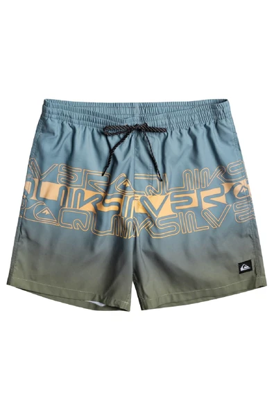 Quiksilver EQYJV04005-BYG6 Wordblock 17 M Jamv Erkek Şort Mayo - 5