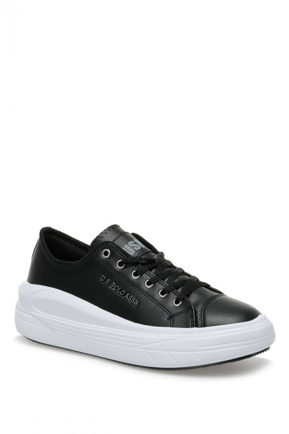 U.S. Polo Assn. Cleme PU Siyah Kadın Sneaker 36