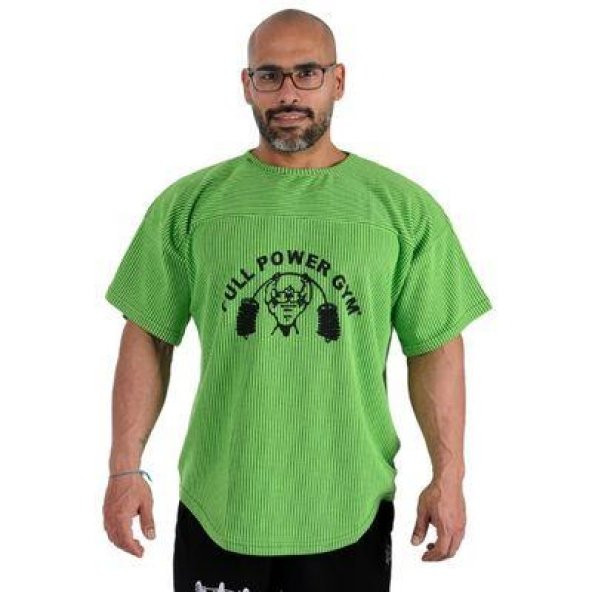Full Power Gym Ragtop Tişört Yeşil