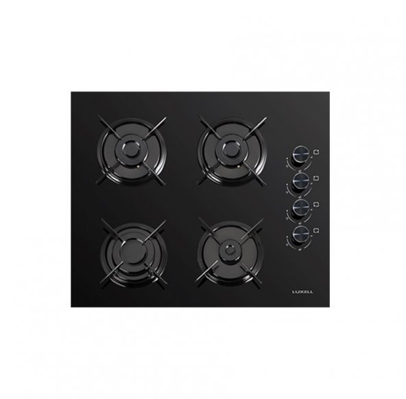 Luxell 2li Siyah Ankastre Set OC88 Cam Ocak/ DA6 835 Davlumbaz Kumandalı
