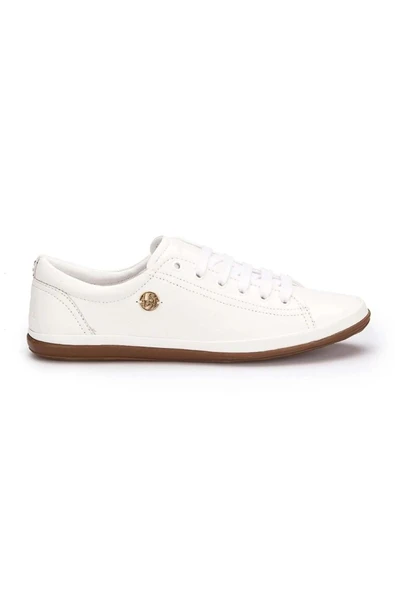 U.S. Polo Assn. Jojo 3fx Beyaz Kadın Sneaker Hakiki Deri 40 - Resim 4