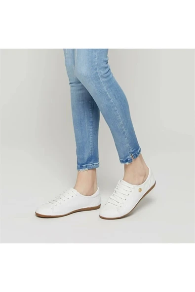 U.S. Polo Assn. Jojo 3fx Beyaz Kadın Sneaker Hakiki Deri 40