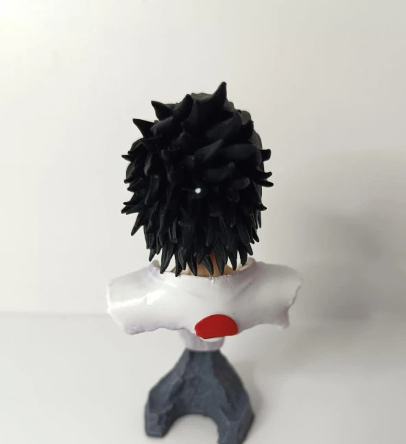 Anime Naruto Sasuke Uchiha Büst Eylem Karakter Figür Oyuncak Biblo 14 cm - Resim 4