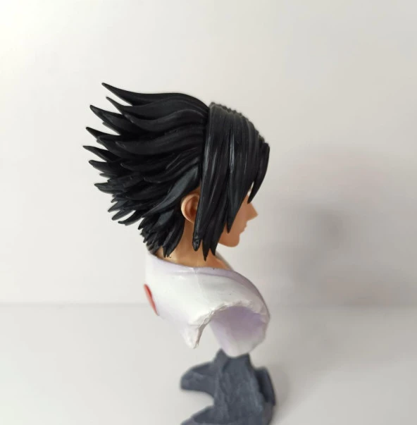 Anime Naruto Sasuke Uchiha Büst Eylem Karakter Figür Oyuncak Biblo 14 cm - Resim 5