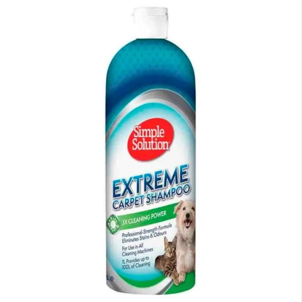 Simple Solution Extreme 3 Kat Etkili Halı Şampuanı 1 Litre