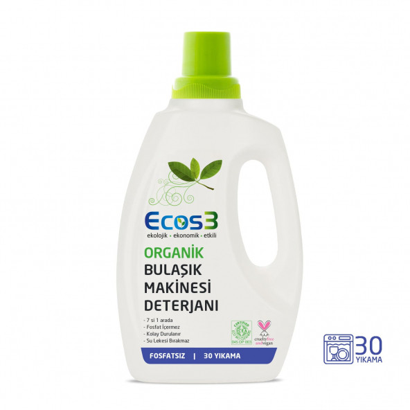 Organik Bulaşık Makinesi Deterjanı (750 ml)