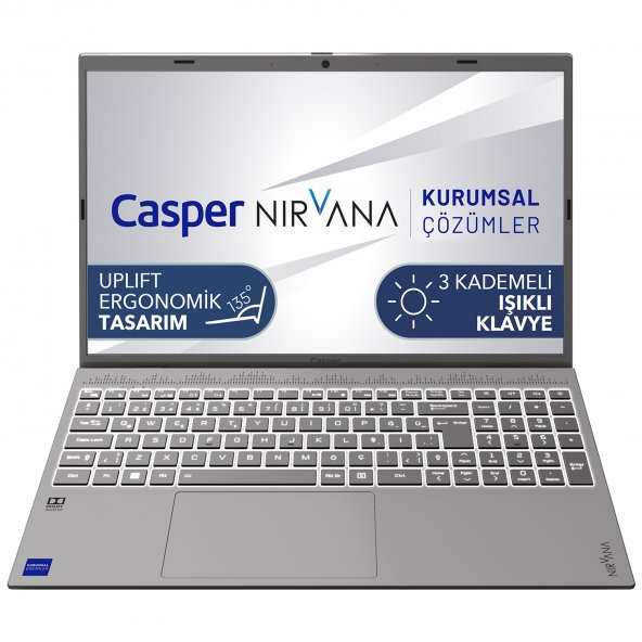 Casper Nirvana C650.1235-8V00x-G-F Intel Core İ5-1235U 8Gb Ram 500 Gb Nvme Ssd Freedos