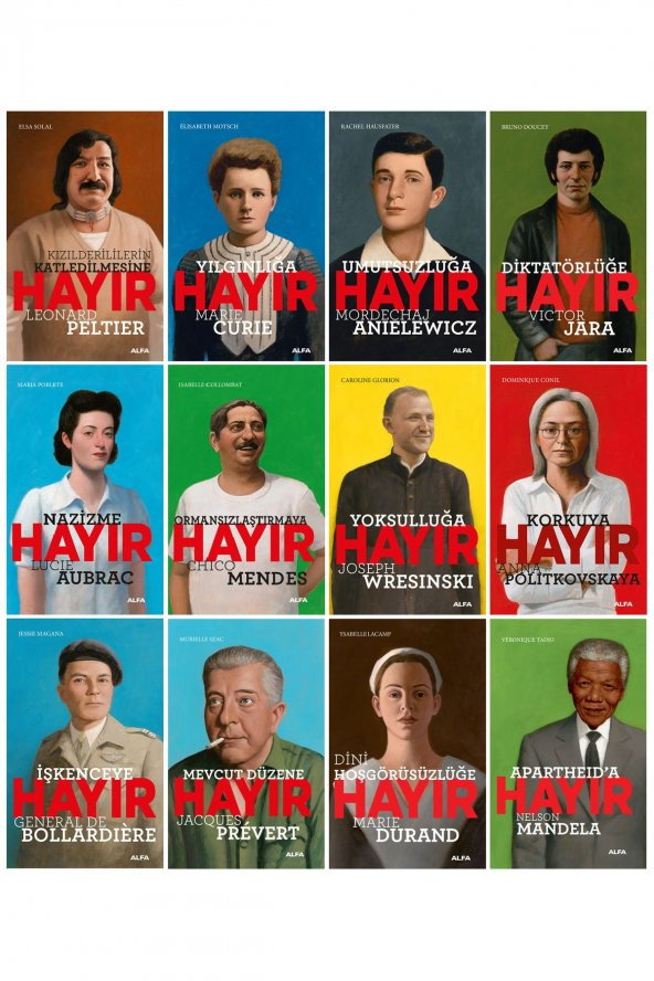 Alfa Yayınları Hayır Serisi 12 Kitap Set