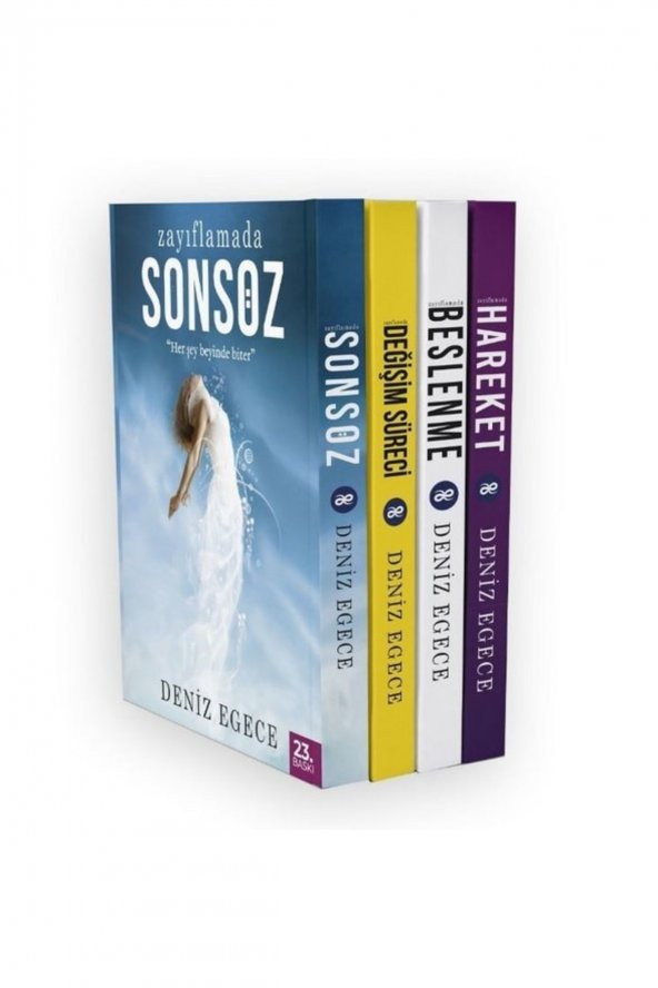 Egece Yayınları Deniz Egece Zayıflama Ve Sağlık Seti - 4 Kitap Takım - 1