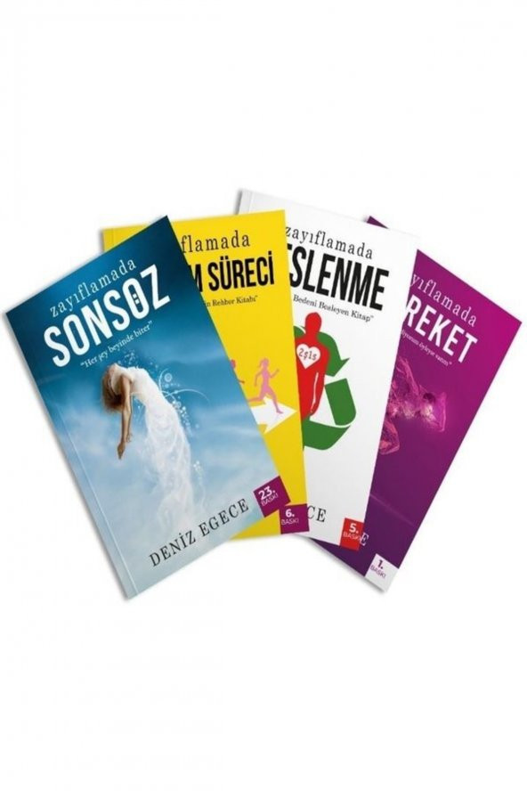 Egece Yayınları Deniz Egece Zayıflama Ve Sağlık Seti - 4 Kitap Takım - 2