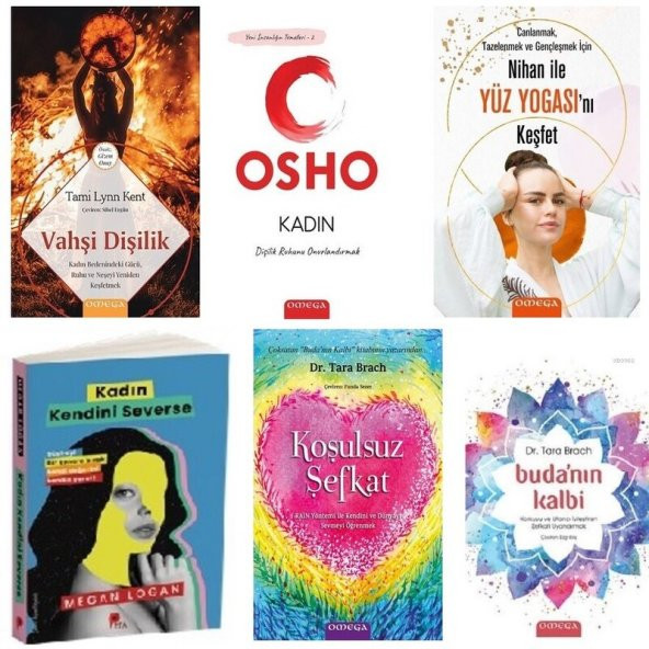 Omega Vahşi Dişilik-Budanın Kalbi-Koşulsuz Şefkat-Kadın OSHO-Yüz Yogası-Kadın Kendini Severse HEDİYE - 1