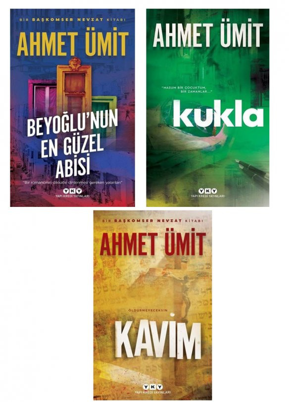 peta kitap AHMET ÜMİT BEYOĞLUNUN EN GÜZEL ABİSİ –KUKLA –KAVİM