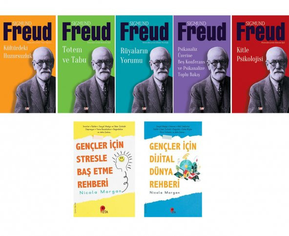 Say Yayınları SIGMUND FREUD KÜLTÜRDEKİ HUZURSUZLUK – TOTEM VE TABU – RÜYALARIN YORUMU +4 KİTAP 2 KİTAP HEDİYE