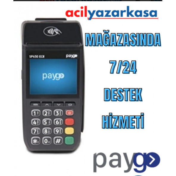 paygo sp630 ecr yazarkasa pos hızlı kurulum