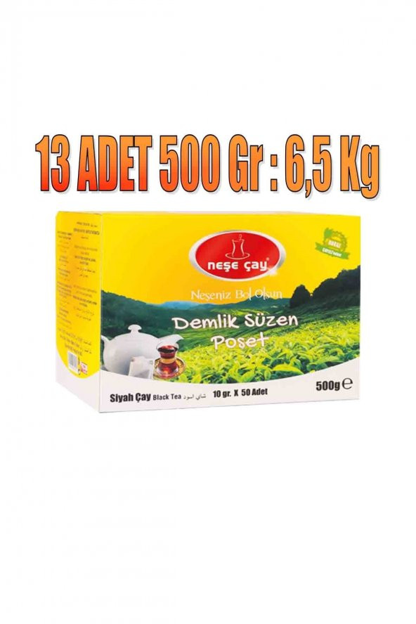 Neşe Çay Demlik Poşet 500 gr - 13 Adet