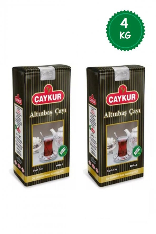 Çaykur Altınbaş Dökme Çay 2 kg X 2 Adet